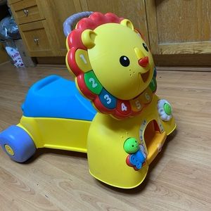 Lion Ride on/walker toy.